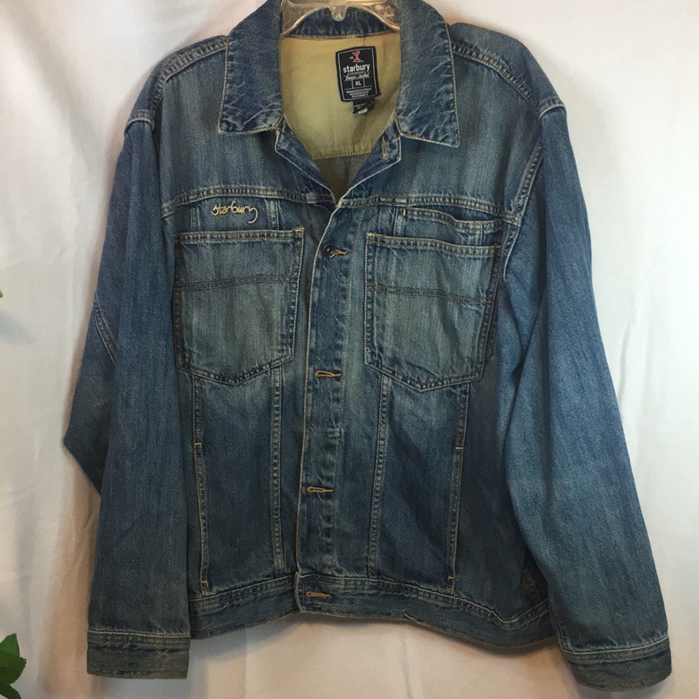 Starbury  Denim Jean Jacket  Womens size XL
